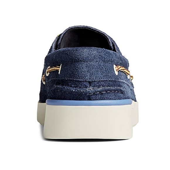 SPERRY • Brooks Brothers Authentic Original Navy Topsider Boat Shoes - Picture 7 of 8